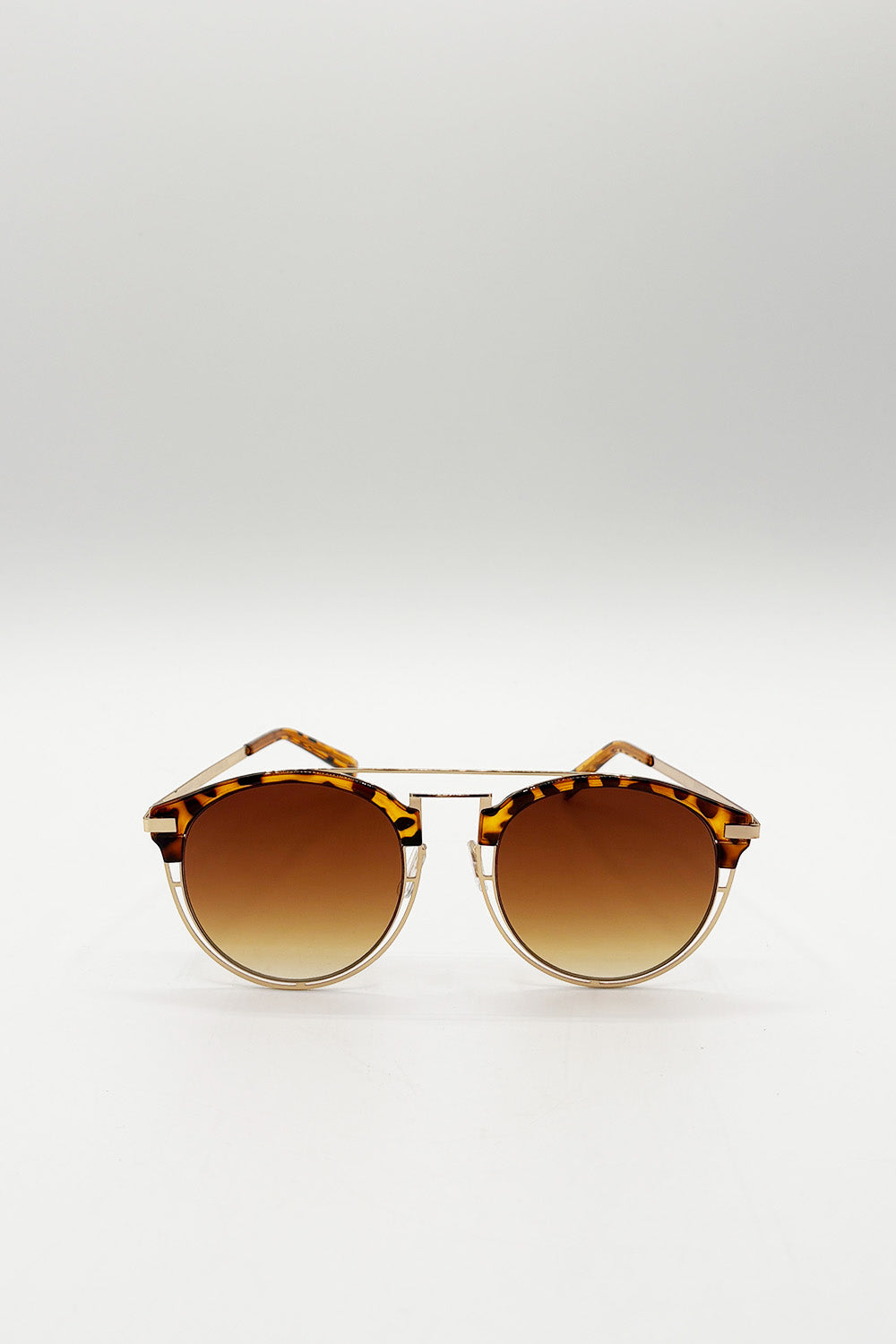 Brown Tortoise Sunglasses with Brown Lenses