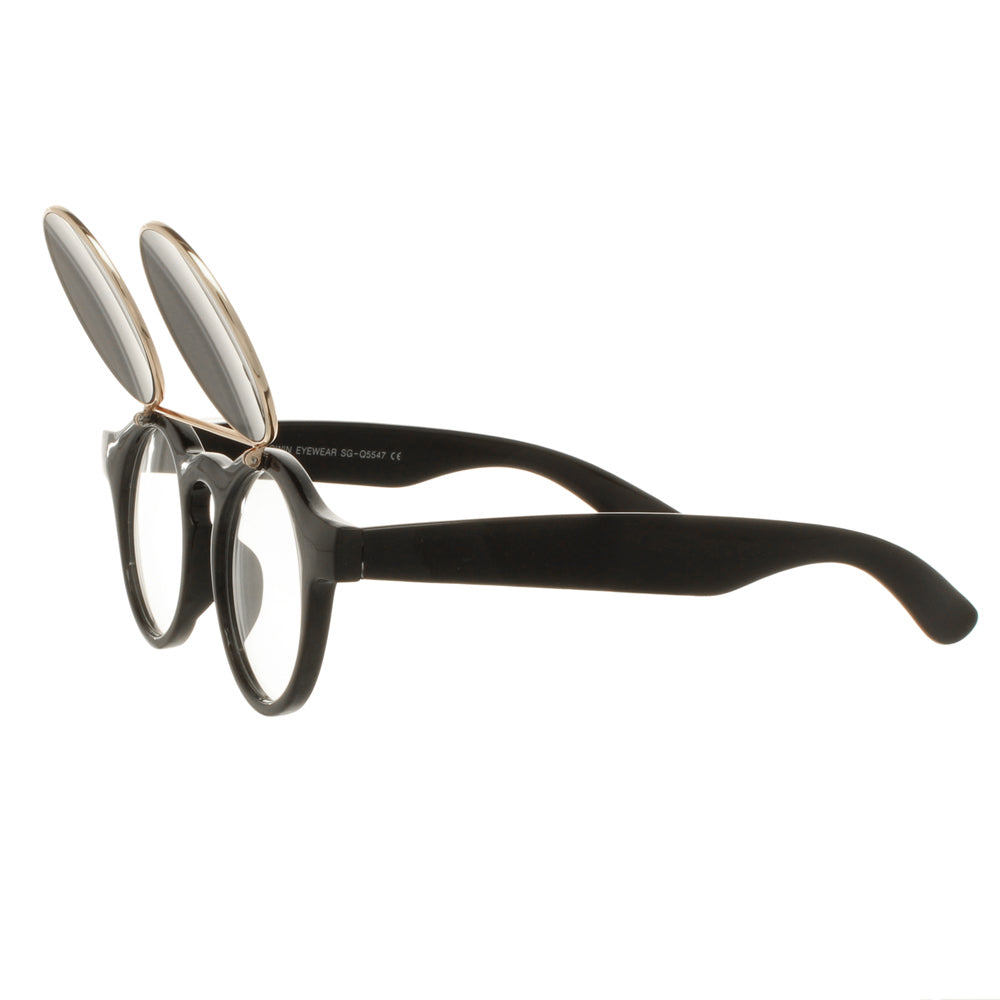 Black Flip Lense Sunglasses