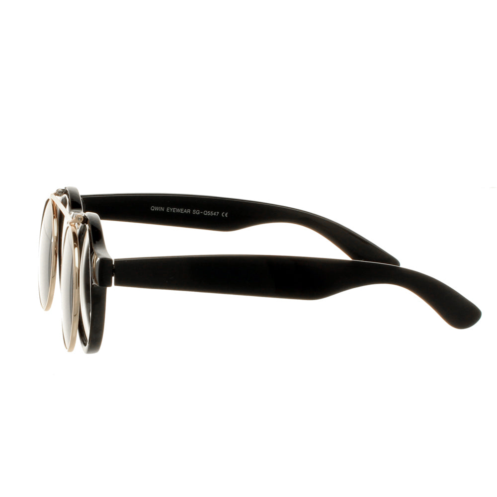 Black Flip Lense Sunglasses