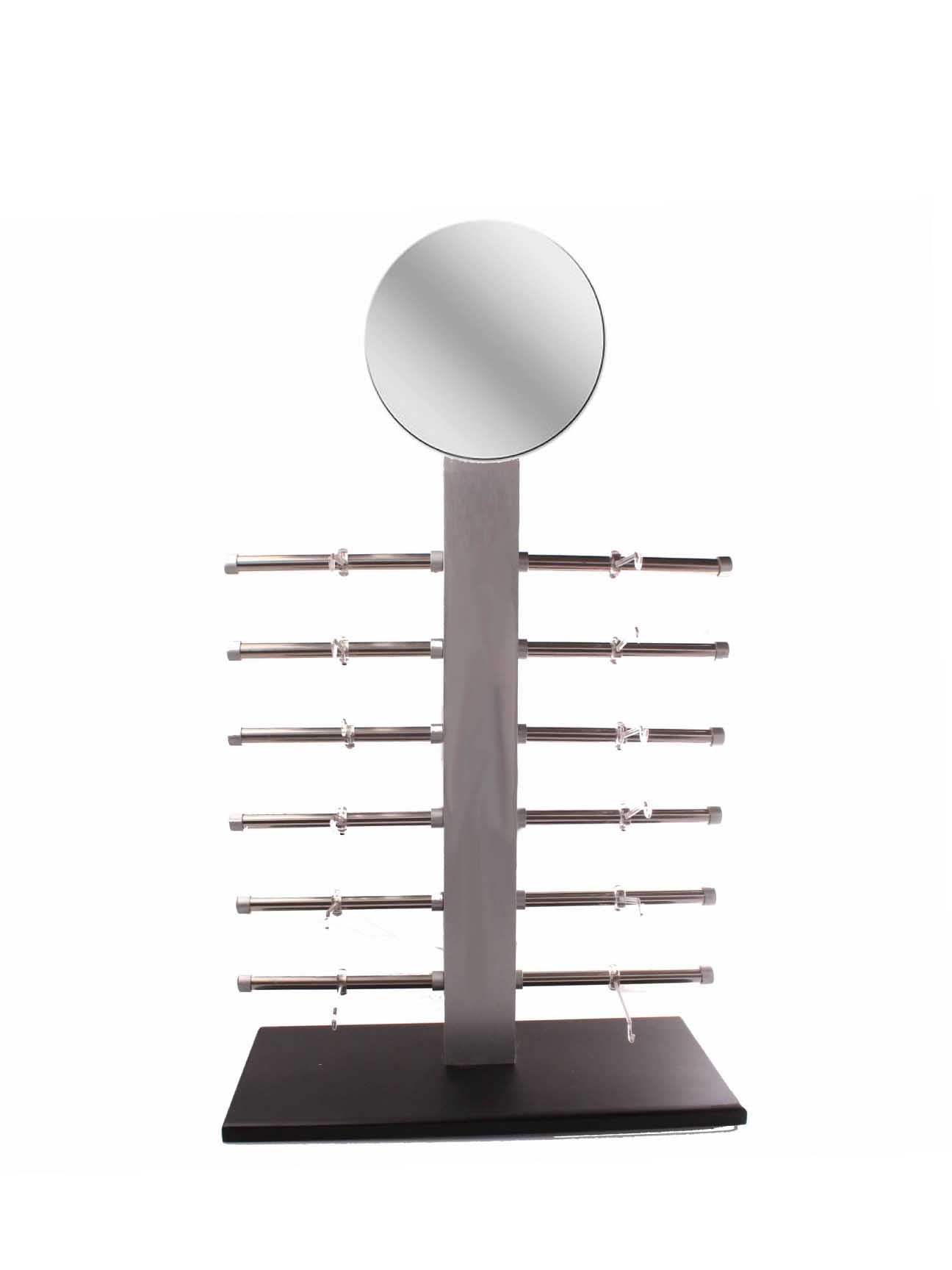 Silver Table Top Sunglasses Display Stand