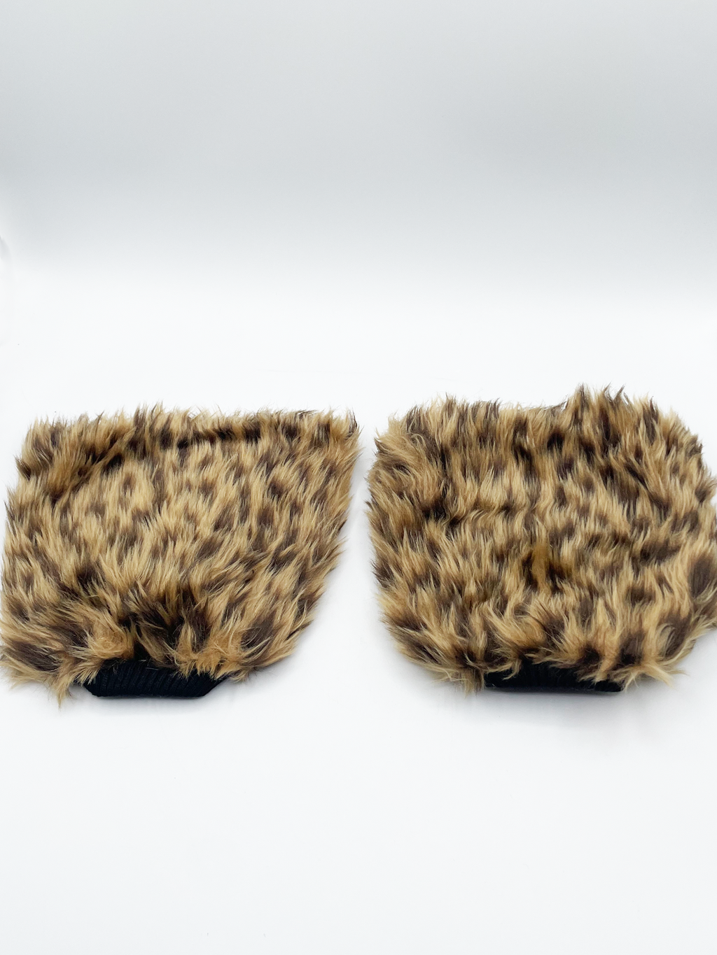 Faux Fur Boot Covers in Brown