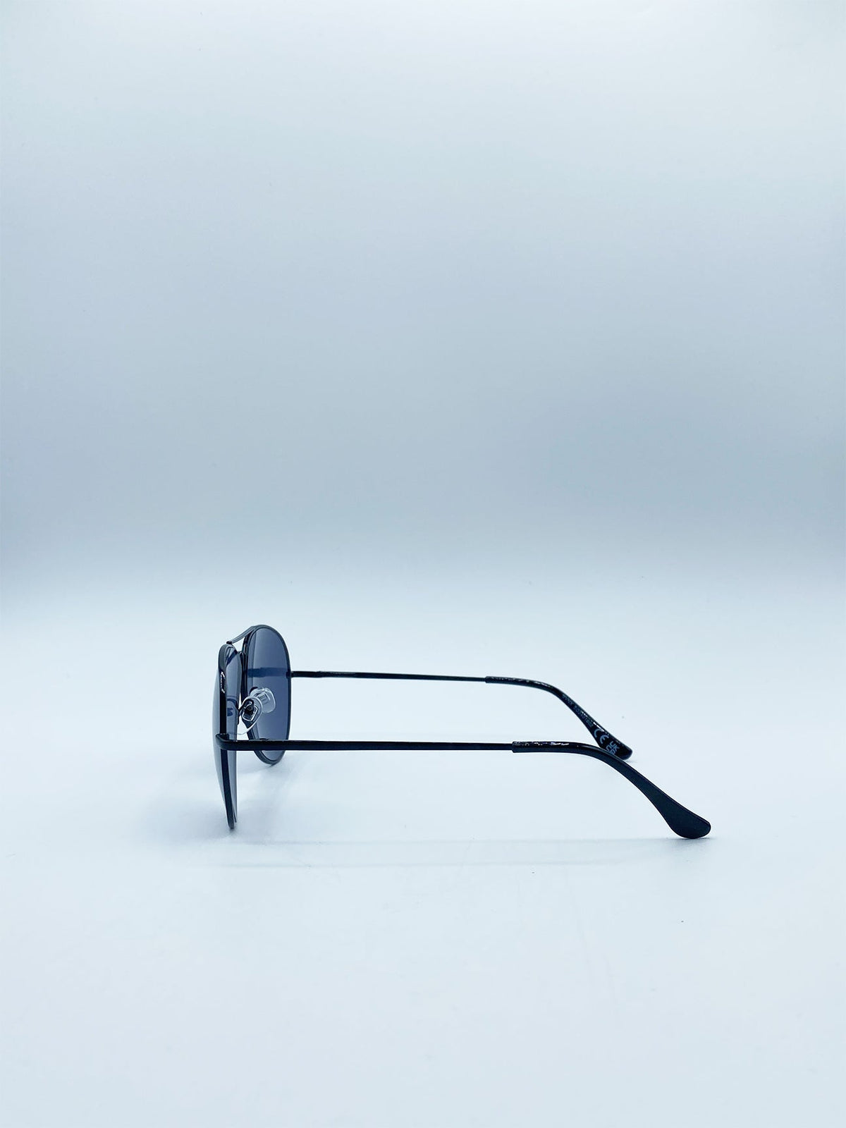 Black Aviator with Black Lenses