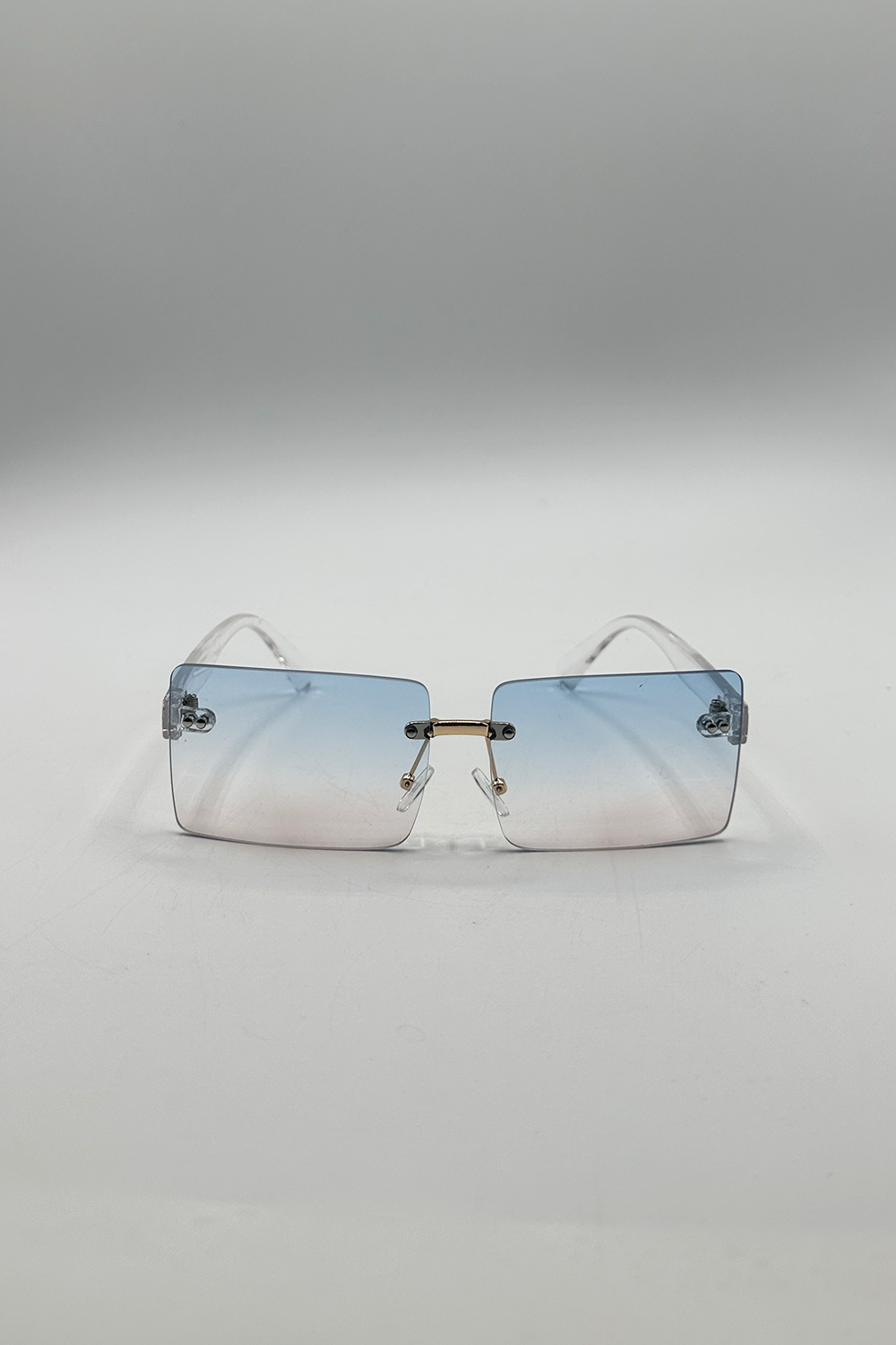 Square with Blue Ombre Lens