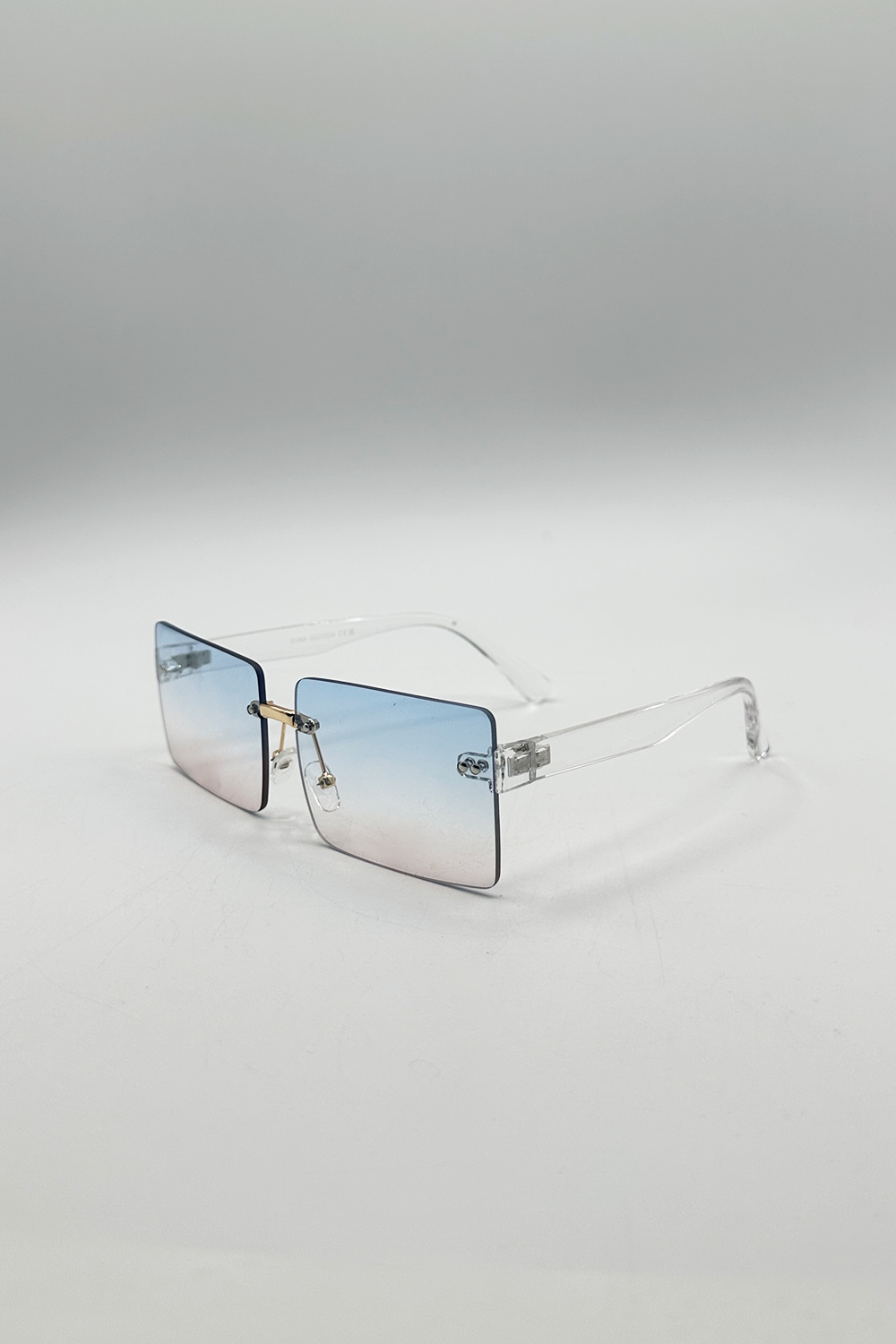 Square with Blue Ombre Lens