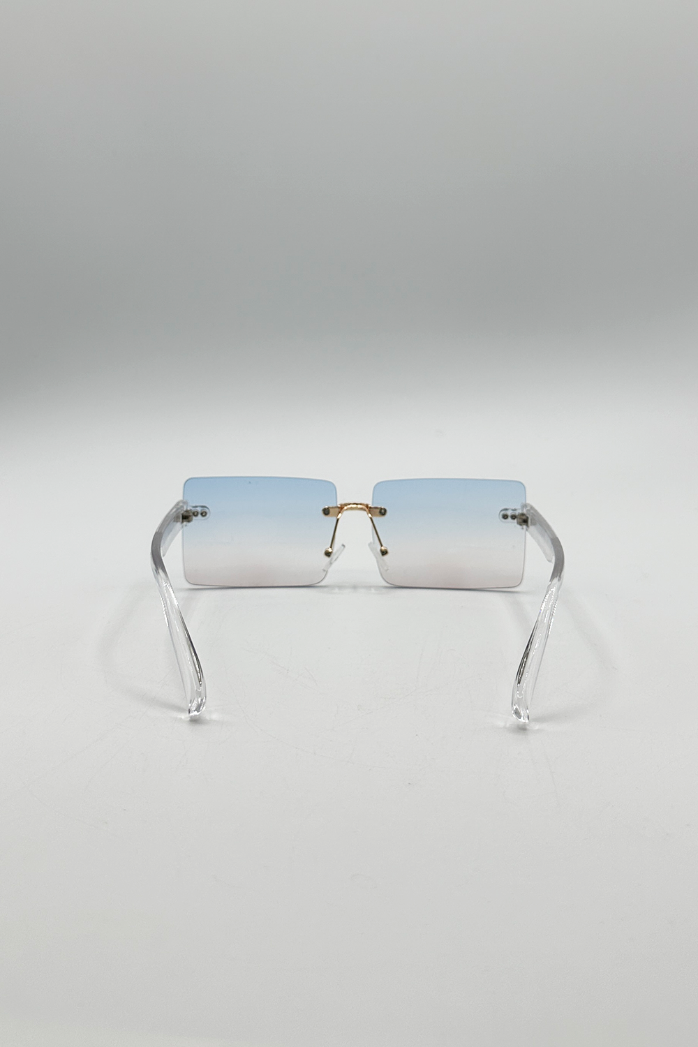 Square with Blue Ombre Lens