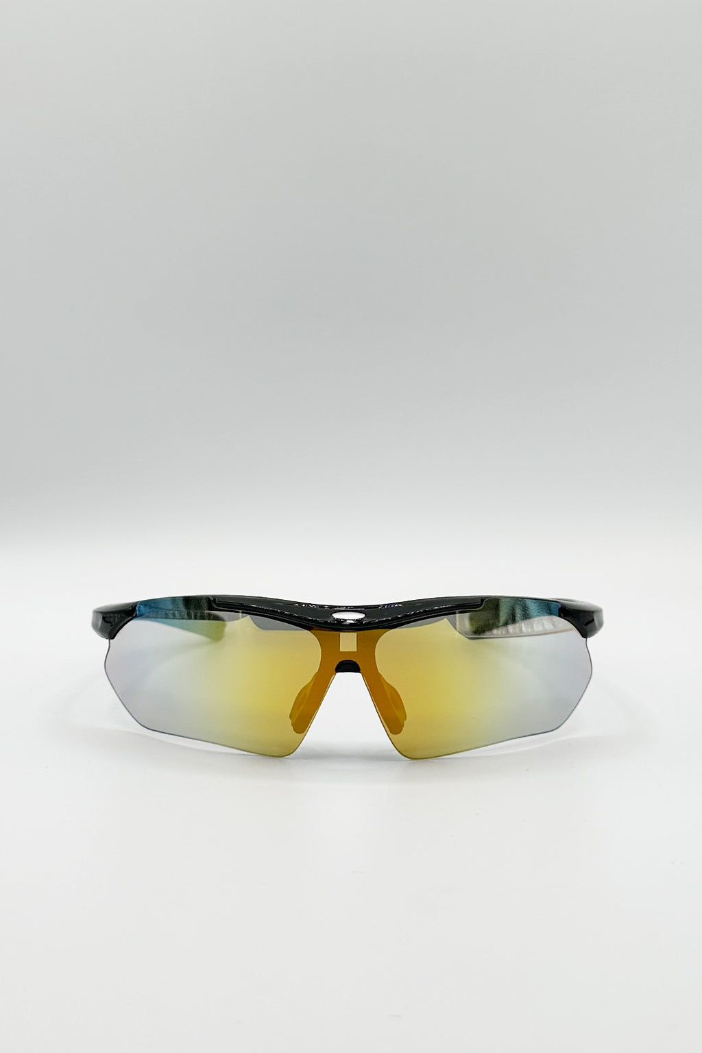 Outdoor Sports Racer Sunglasses In Pastel Multi
