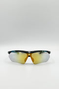 Outdoor Sports Racer Sunglasses In Pastel Multi