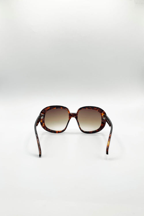 Bold Round Shape_Oversized In Tortoiseshell