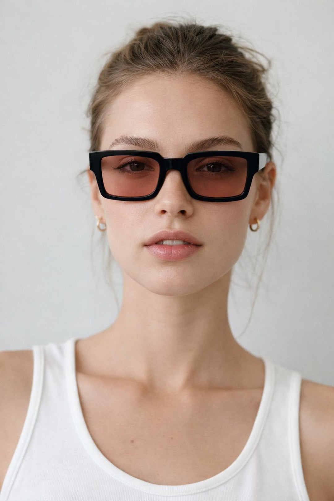 Oversized Square Sunglasses In Black
