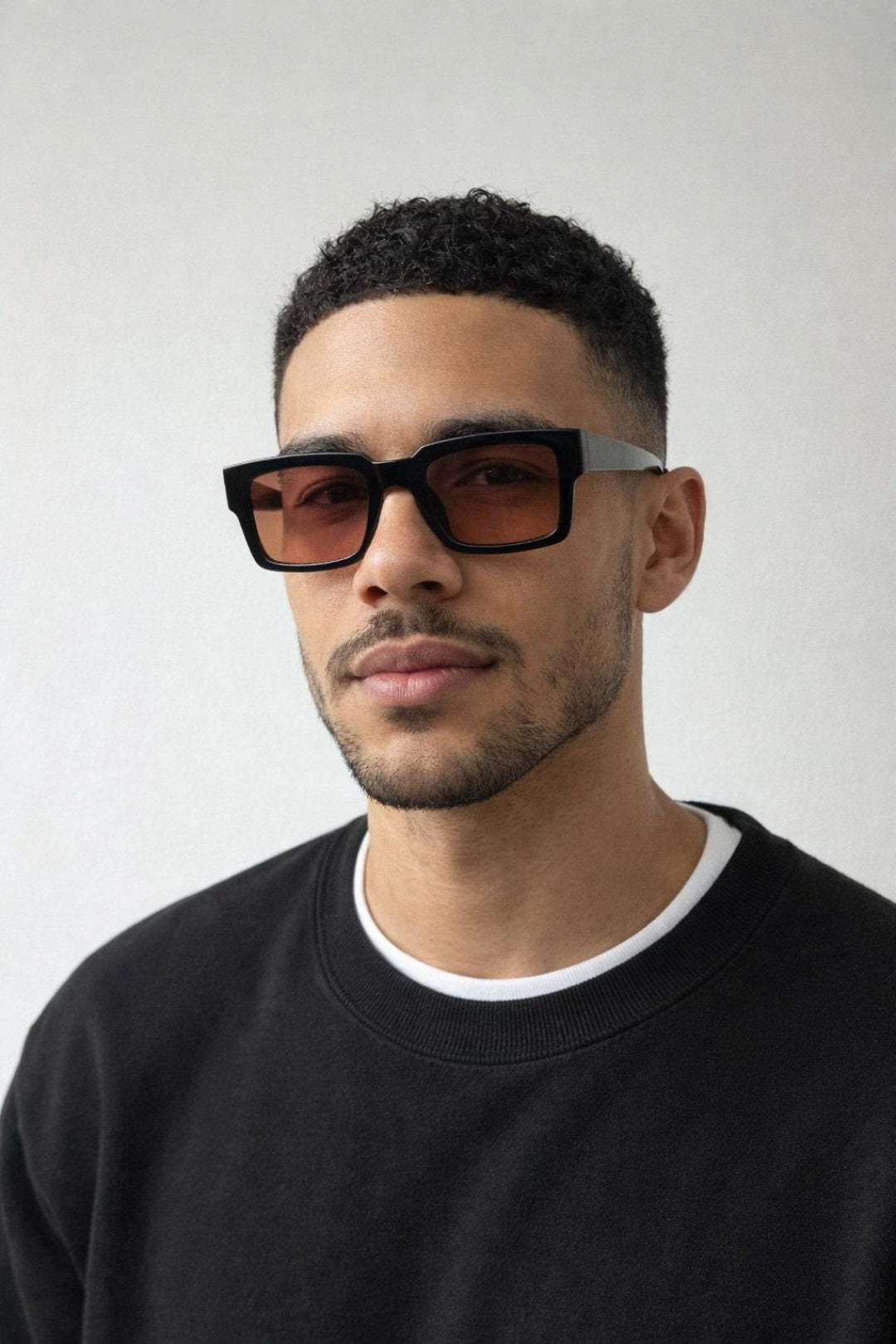 Oversized Square Sunglasses In Black