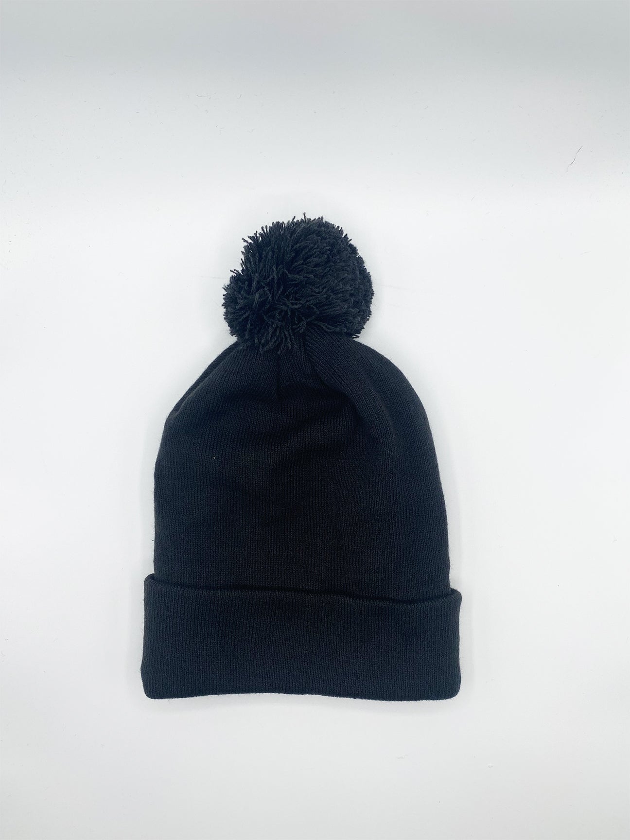 Pom Pom Beanie in Grey