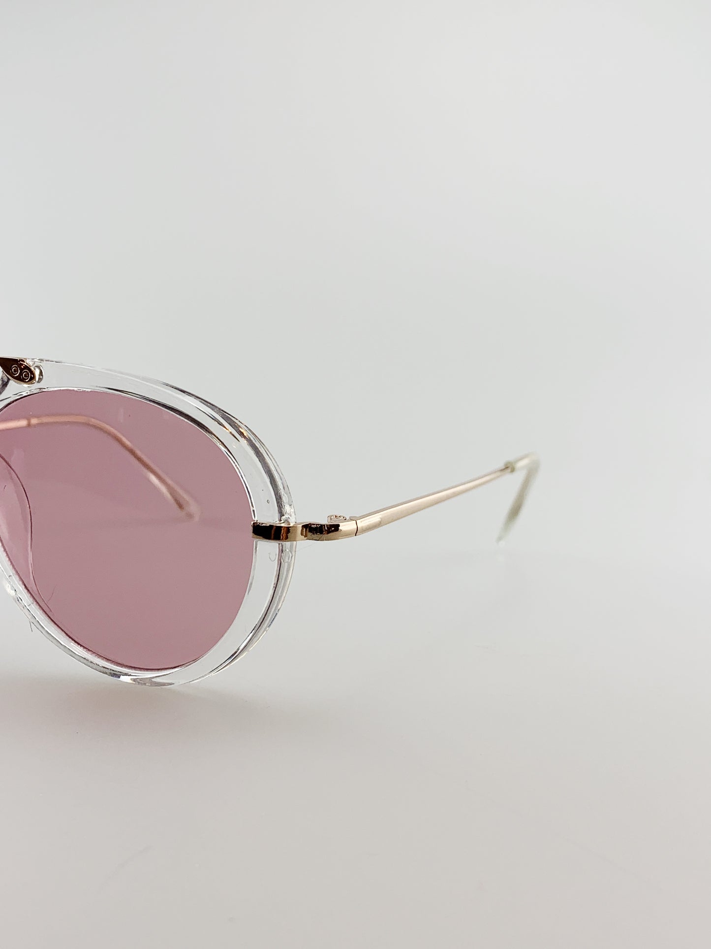 Gold Frame 2 Pack Aviator Style Sunglasses with Bridge