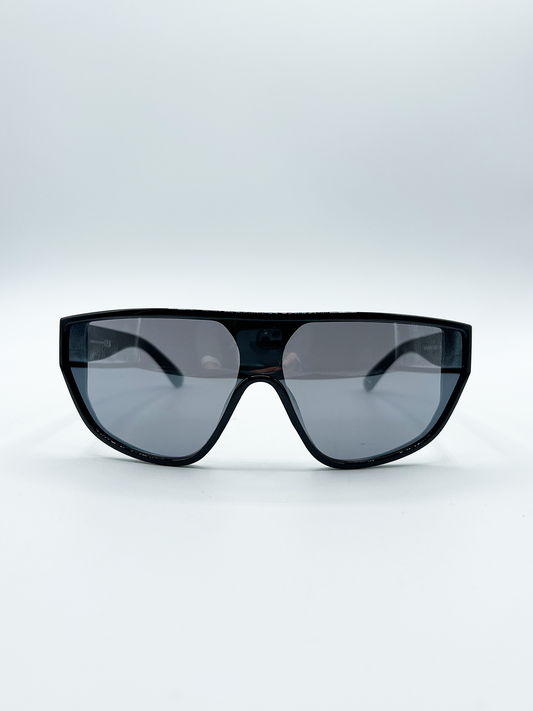 Smoke Shield Sunglasses In Black