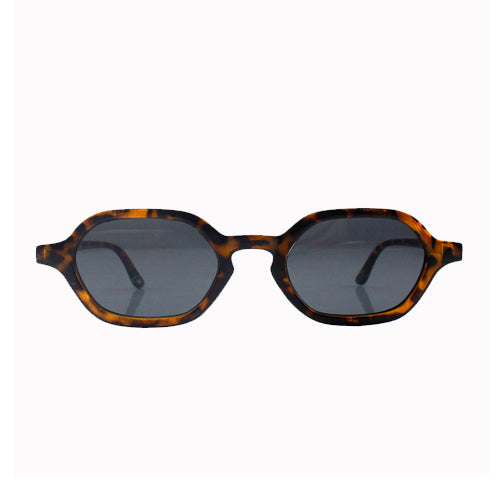 Retro Oval Sunglasses in Brown Tortoiseshell