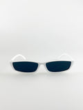 Retro  Cateye Sunglasses In White