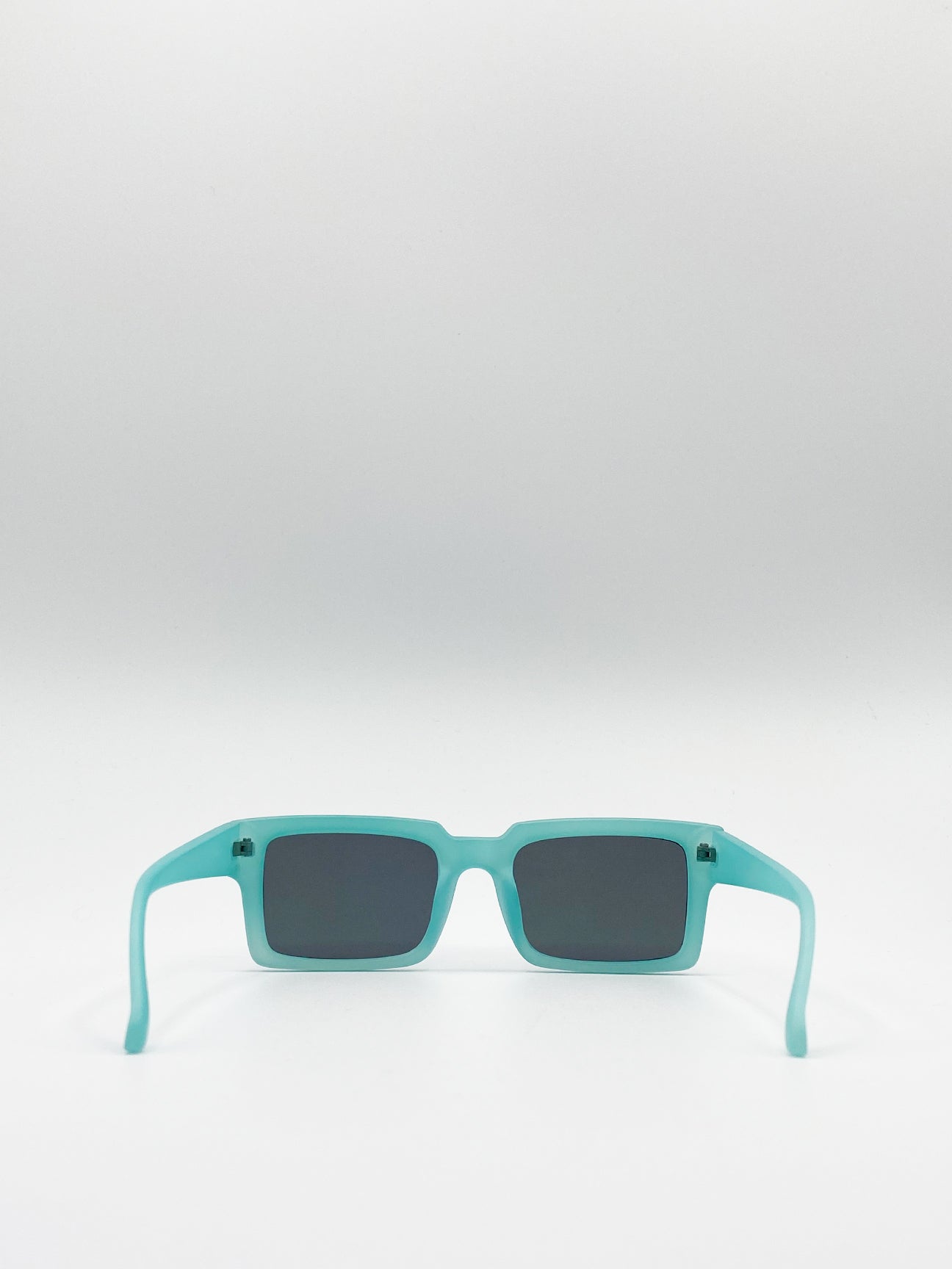 Square Sunglasses In Matte Mint