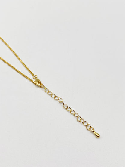 Gold Plated Dagger Pendant