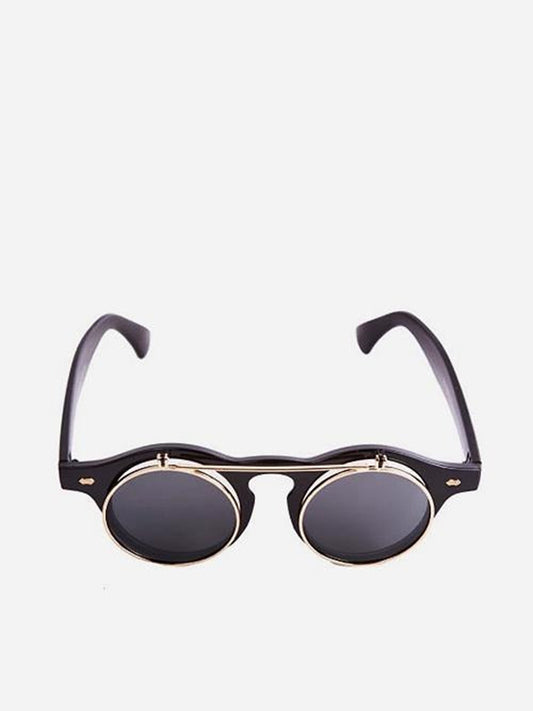 Black Flip Lense Sunglasses